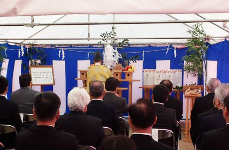 建設工事安全祈願祭